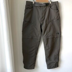 The North Face Mens Paramount Trail Convertible Pants UPF 50 H20 Repel Size XL
